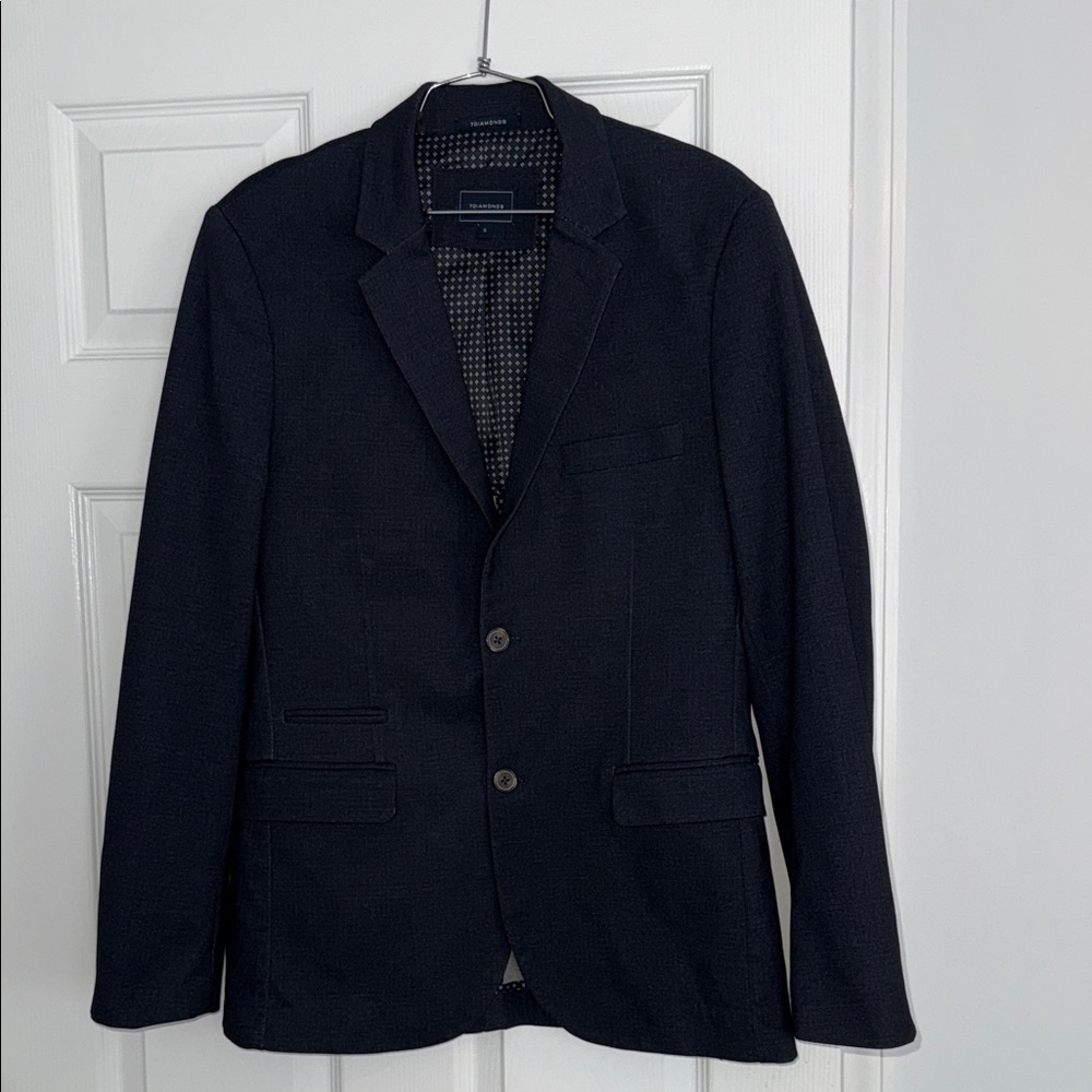 7 Diamonds Midnight Blue Men's Sport Coat